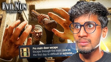 PRO MAIN DOOR ESCAPE IN EVIL NUN: THE BROKEN MASK [  EXTREME MODE ]