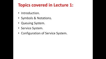 Operation Research Module 4 Queuing Theory Lecture 2