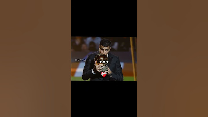 Rodri deserved the ballon d’or 2024 #rodri #vinicius #ballondor