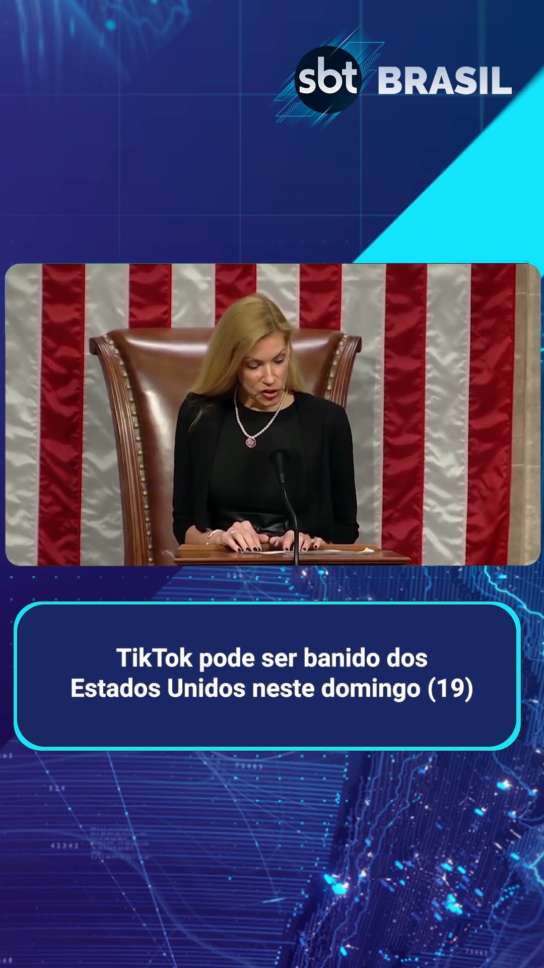 TikTok pode ser banido nos EUA após Suprema Corte negar recurso | SBT Brasil (17/01/25)