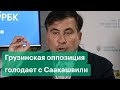 Саакашвили не может встать с постели. Грузинская оппозиция голодает вместе с экс-президентом