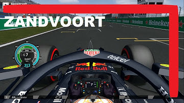 rFactor F1 2021 - Max Verstappen Zandvoort Onboard