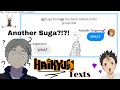 A Group Joins the Karasuno GC?! | Haikyuu!! Texts // Pt. 1 [Kay-pop with Anime]