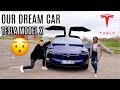 PICKING UP OUR DREAM CAR VLOG | TESLA MODEL X LONG RANGE!! OMG