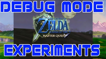 [Zelda: OoT Master Quest] Debug Mode Experiments (ZELDAOOTMA)(Project64)