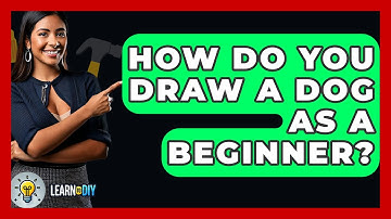 How Do You Draw A Dog As A Beginner? - LearnToDIY360.com
