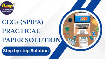 Latest CCC+ Practical Paper Solution-5