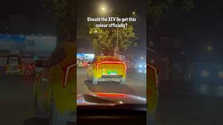 Mahindra XEV 9e Spotted in YELLOW COLOUR!