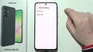 SAMSUNG Galaxy A56 5G: How to Turn On/Off Call Forwarding