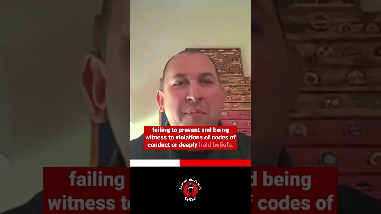 David Wiklanski shares his definition of Moral Injury in the Fire Service David Wiklanski shares his definition of Moral Injury in the Fire Service