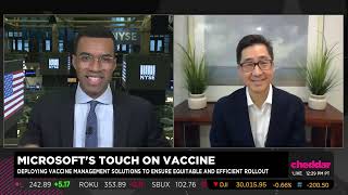 Cheddar interview with Microsoft's Dr. David Rhew (12/22/2020)