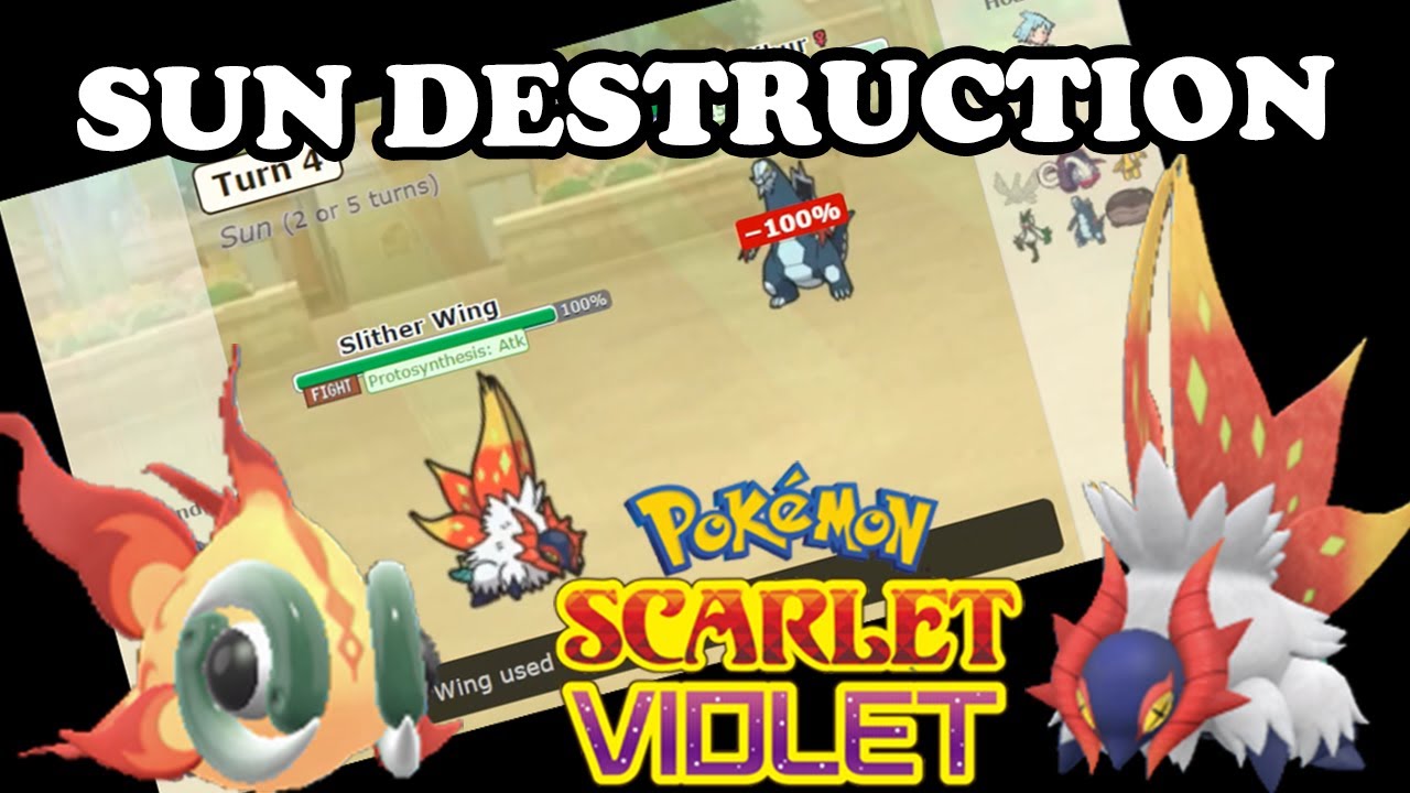 CHI-YU AND SLITHER WING SUN TEAM DESTROY OU LADDER!! Pokemon