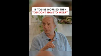 If you’re worried, you don’t need to worry — and if you’re not worried, you need to worry.