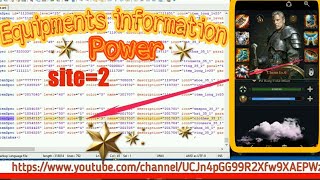 Part 2 COK Mod⚔️(equipments) add power and some info about eq  Clash Of king Vedio(for free)..