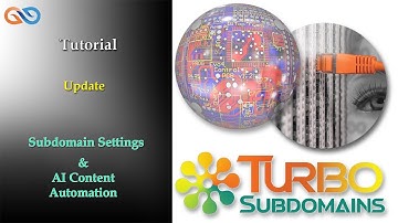 Turbo Subdomains Tutorial | AI Content Campaigns And Updated Subdomain CSV upload