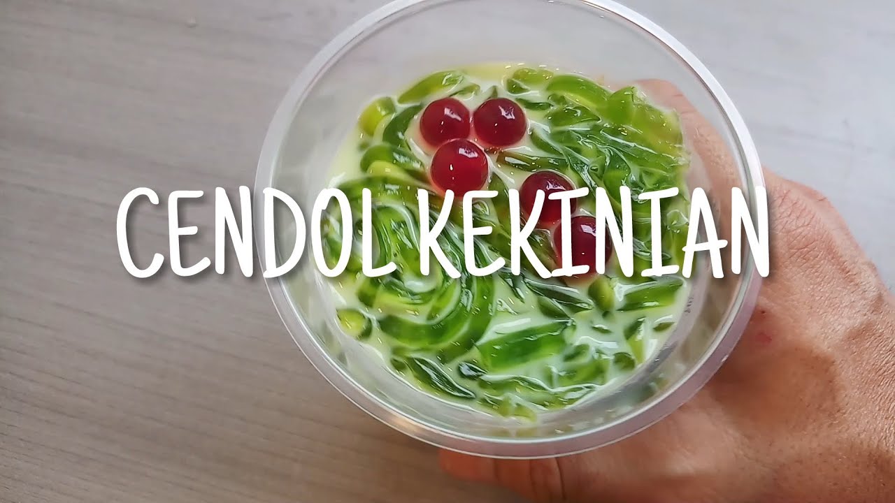 SUKA YANG MANA? CENDOL KEKINIAN & CENDOL TRADISIONAL