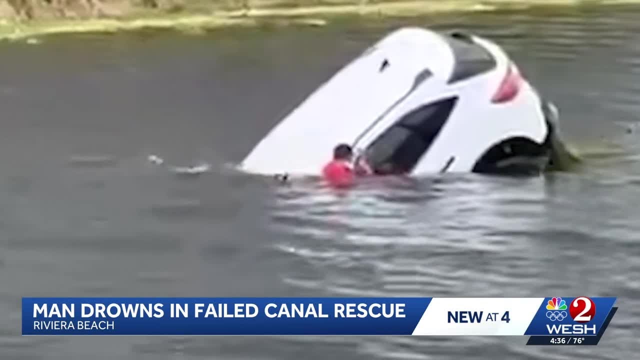 Florida man dies after car sinks amid water rescue | Report details ...