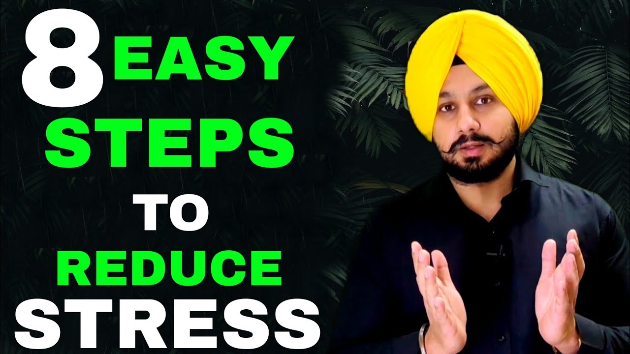 How To Reduce Stress And Tension With 8 Easy Steps - YouTube