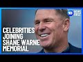 Shane Warne Memorial Attended By Celebrities | 10 News First