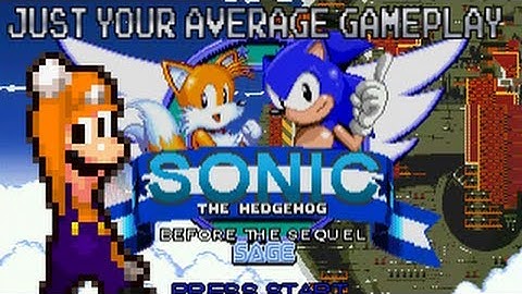 Just Your Average Gameplay - Sonic Before the Sequel (PC/Mac Fangame)