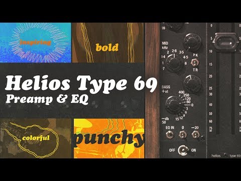 UAD Helios Type 69 Preamp & EQ Collection Plug-In