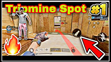 Best TRIPMINE  Spot 📍 | Call Of Duty Mobile | Search and Destroy | 💯Kills | Part 1