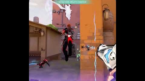 Beautiful Valorant Jett 1v5 Ace Clutch - Best Jett Plays Valorant #shorts