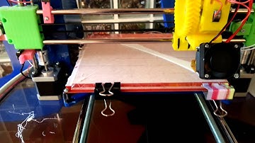 Smoothieboar printing for the first time.