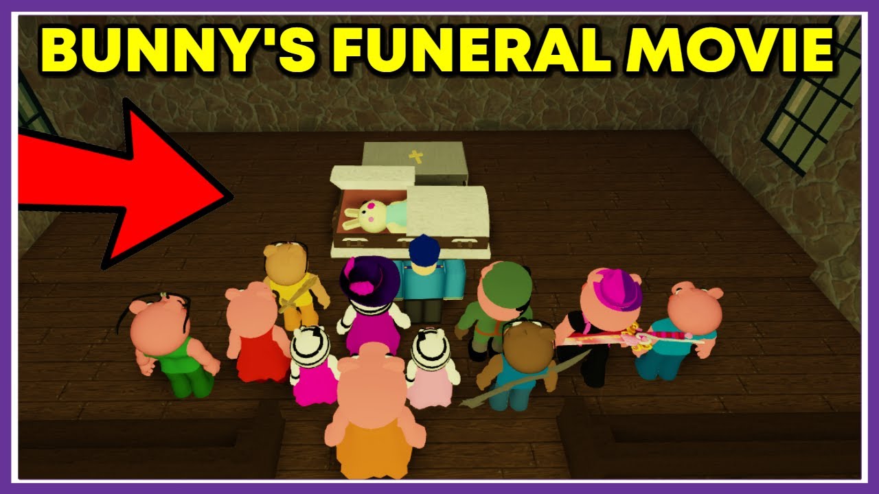 Roblox Piggy Bunny S Funeral Movie Sad Emotional Piggy Movie - roblox piggy bunny funeral game