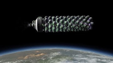 104 satellites to orbit via kOS, plus carpet bombing