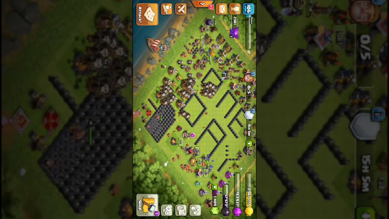 Clash of clan 's trick convert elixir into dark elixir