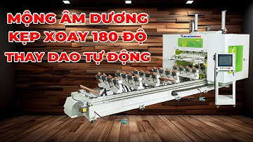 Máy 4 Trục 16 Dao Kẹp Xoay 180 Độ Thay Dao Tự Động Gia Công 5 Mặt