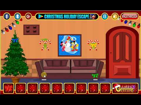 Christmas Room Escape 1 Walkthrough  YouTube