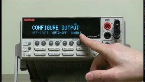 How-To Enable/Disable the Interlock of a Model 2400 SourceMeter
