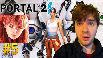 Playing the Cooperative Campaign with @RobotAgent!! Portal 2 Full Walkthrough Part 5
