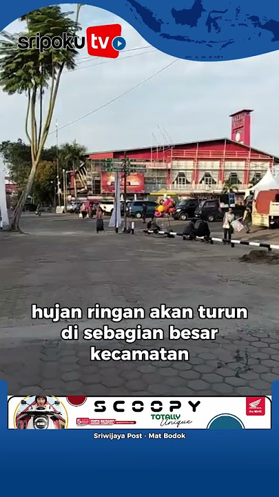 Perkiraan Cuaca di Palembang Hari ini, Kamis, 31 Juli 2025