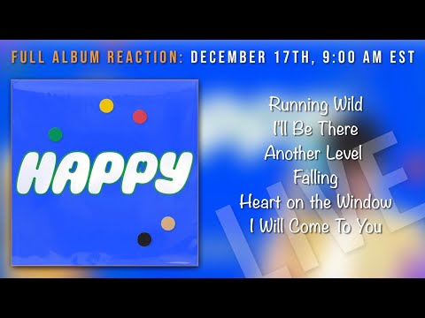 Full EP Reaction to HAPPY by JIN (BTS) | Viewers Choose LIVE vs STUDIO!