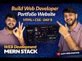 Don’t Apply for Jobs Without This Portfolio -2 😳 | HTML + CSS Day 9 | MERN Full Course 2026🚀