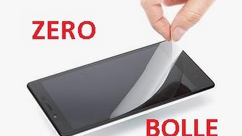 Come mettere la pellicola al telefono senza bolle
