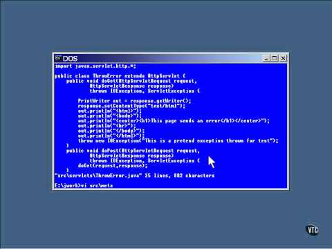Lesson3 Servlet Throwing an Exception | Java Servlet JSP Tutorial