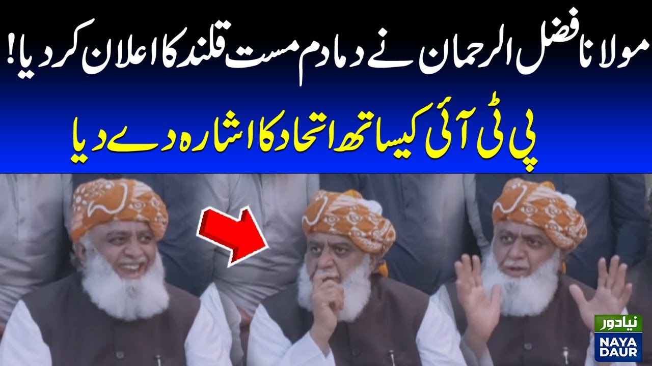 Maulana Fazal ur Rehman Refuse PMLN Offer | Reject Election 2024 Results | Imran Khan | Nawaz Sharif