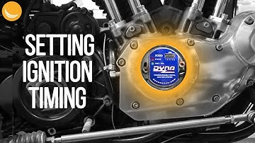 Static Ignition Timing On the Dyna 2000i - 93 Sportster Bobber Build - PT11