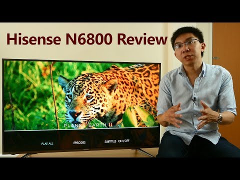 Hisense N6800 Review: 50" 4K HDR TV for £600!