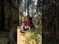 Putting the KTM 450 EXC-F 6DAYS to work in the woods! 🚀✊