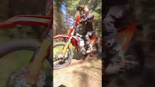 Putting the KTM 450 EXC-F 6DAYS to work in the woods! 🚀✊