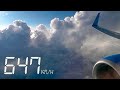 Boeing 737 авиакомпании "Победа" - Фантастическое снижение и посадка в Геленджике (Часть 2)