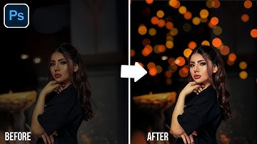 Easy Way to Add a Fake Bokeh Effect to Photos Without Light Sources in Photoshop