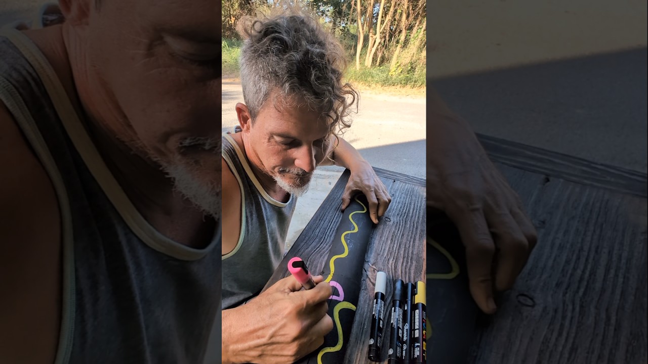 🎨 Shacks Beach Art That HITS DIFFERENT 🌊 Posca Paint Pens 🔥 