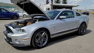 2010 Ford Mustang SHELBY GT500 5.4L V8 SUPERCHARGED - 540HP 510TQ \ ONE OWNER \ ONLY 11,700KMS