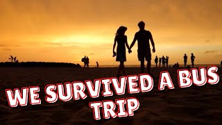 A Painfully Long Bus Ride from Santa Marta to Cartagena, Colombia.